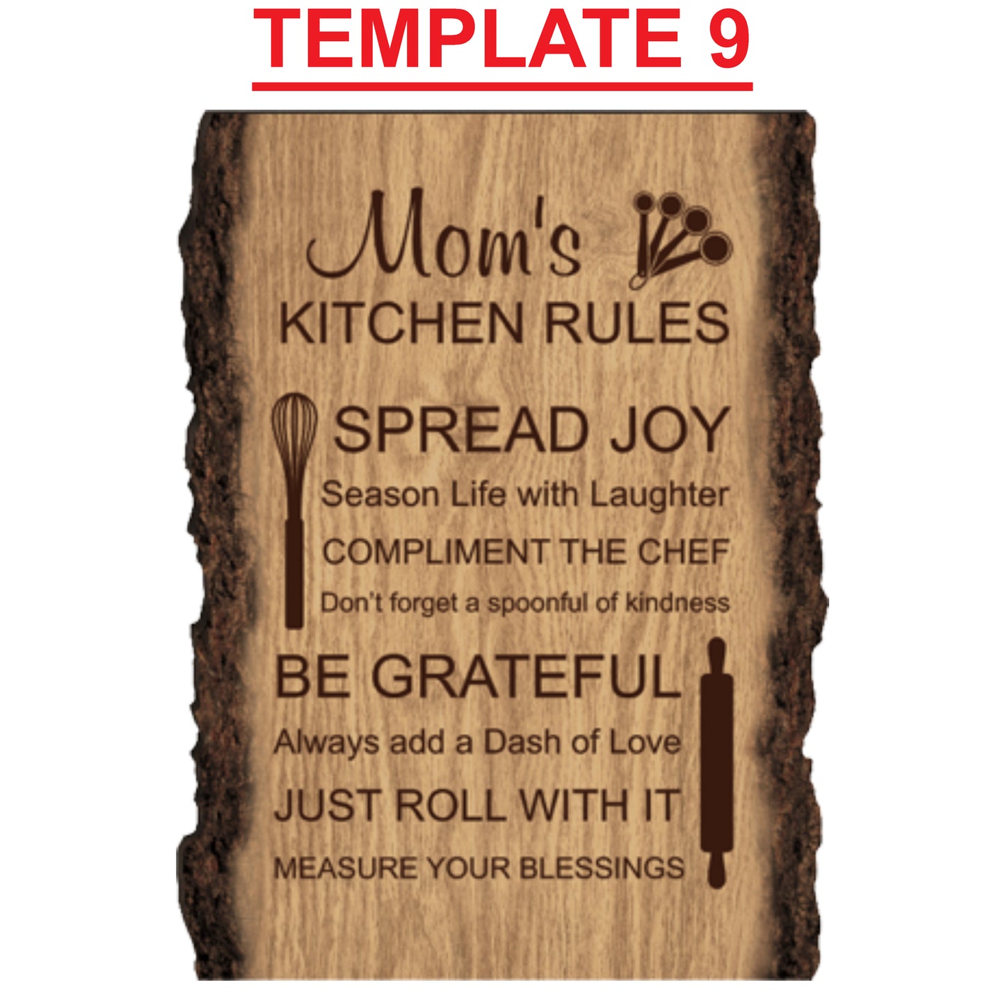 Faux Sliced Log Sign - Engravable (ZRLE0069) - Southern Grace Creations