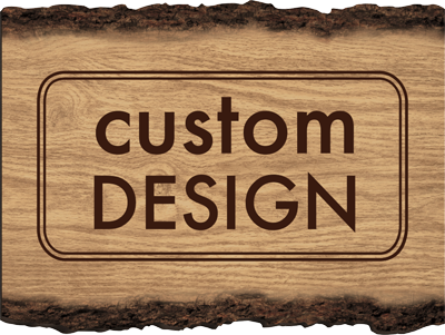 Faux Sliced Log Sign - Engravable (ZRLE0069) - Southern Grace Creations