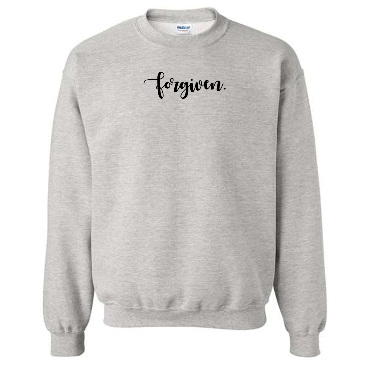 Forgiven. - Ash Sweatshirt - Southern Grace Creations
