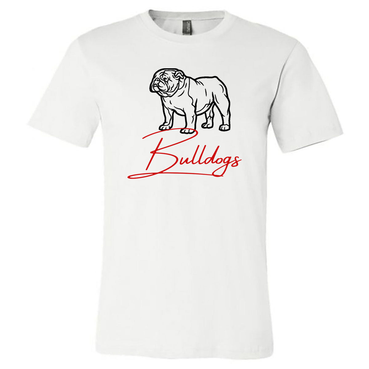 Georgia Bulldogs - White (Tee/Hoodie/Sweatshirt) - Southern Grace Creations