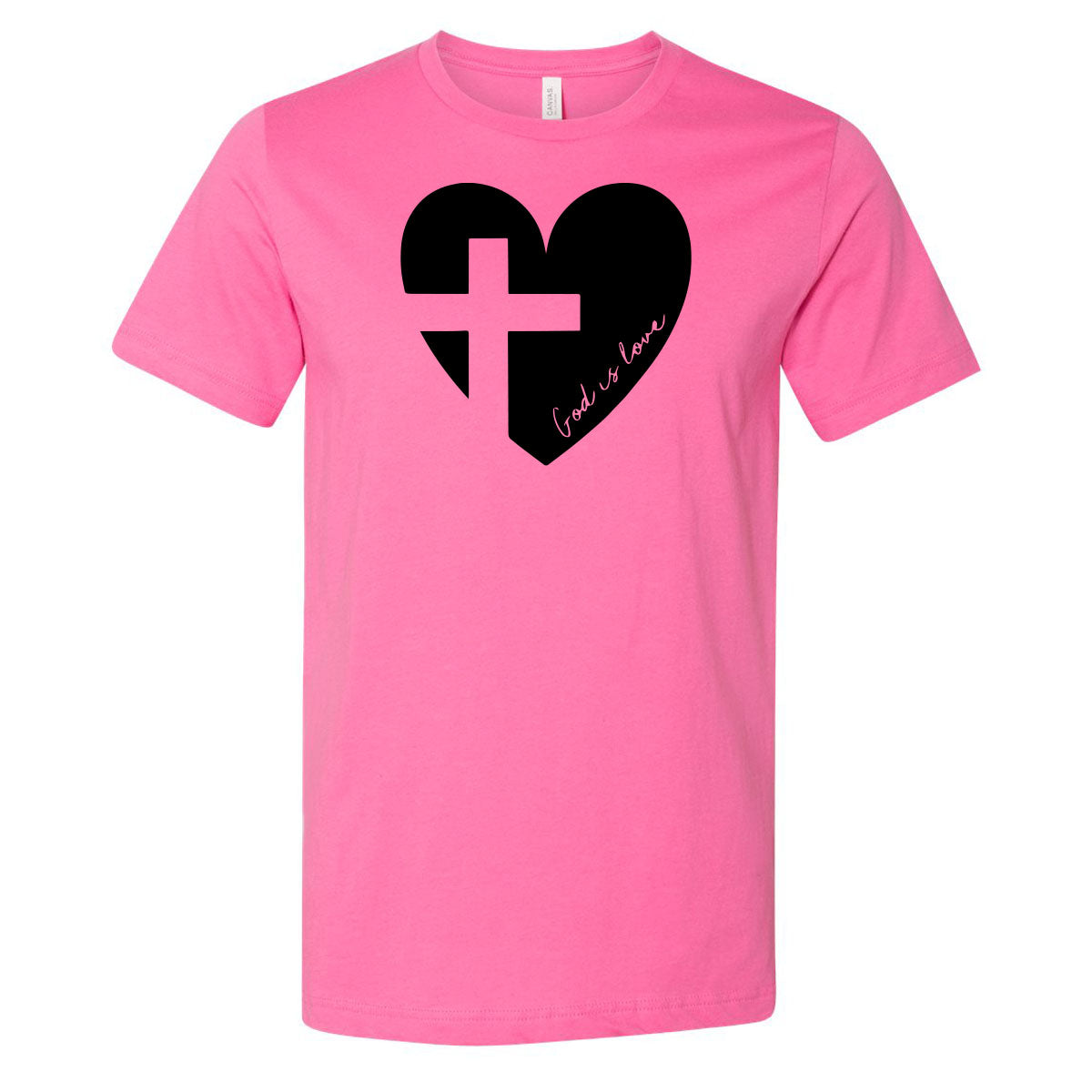 God Is Love - Short Sleeve Tee - Southern Grace Creations