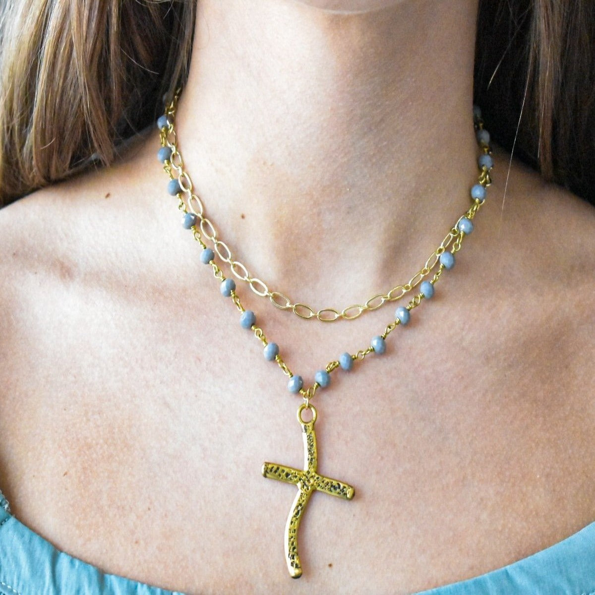 Grace Gold Necklace - Southern Grace Creations