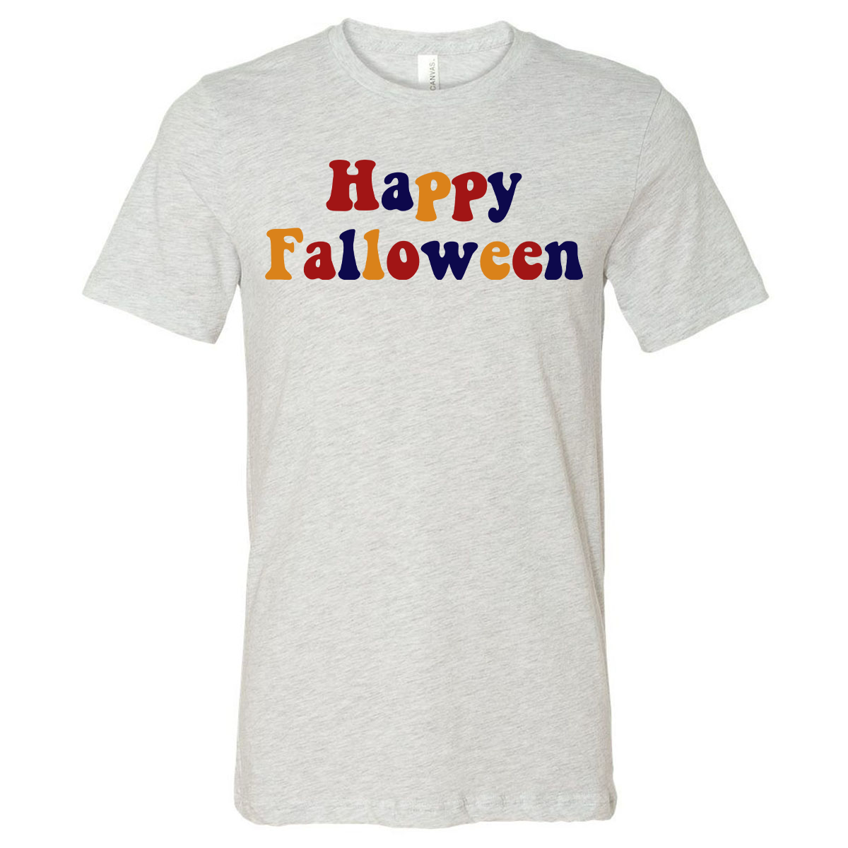 Happy Falloween Tee - Ash Tee - Southern Grace Creations