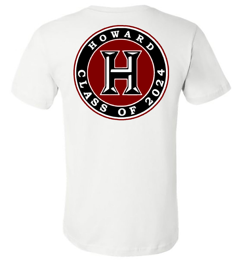 Howard - Circle with H - Class of 2024 - Southern Grace Creations