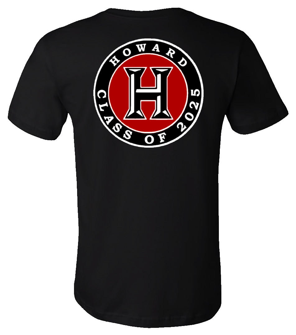 Howard - Circle with H - Class of 2025 - Southern Grace Creations