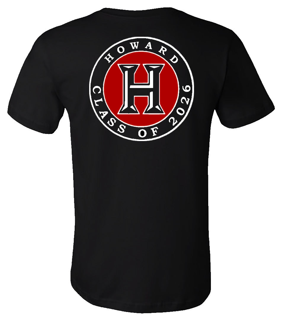 Howard - Circle with H - Class of 2026 (Tee/Hoodie/Sweatshirt) - Southern Grace Creations