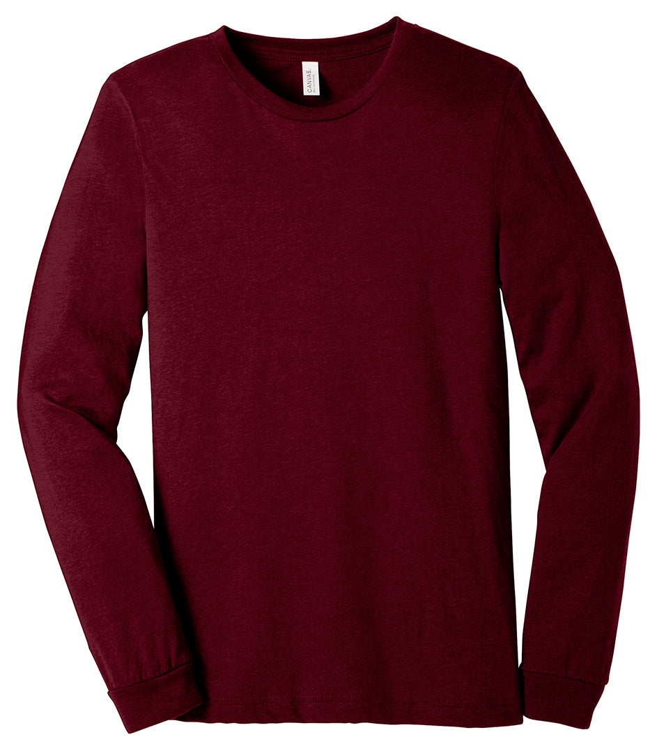 Howard - Huskies with Polka Dot Circle - Cardinal (Tee/Hoodie/Sweatshirt) - Southern Grace Creations