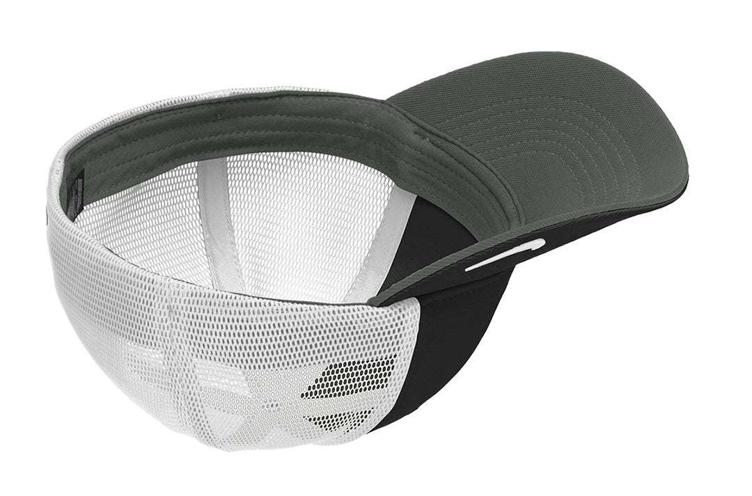 Howard - Nike Dri-FIT Mesh Back Cap (NKAO9293) - Black/White - Southern Grace Creations