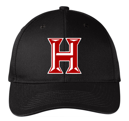 Howard Port Authority Snapback Fine Twill Cap (C801) - Black - Southern Grace Creations