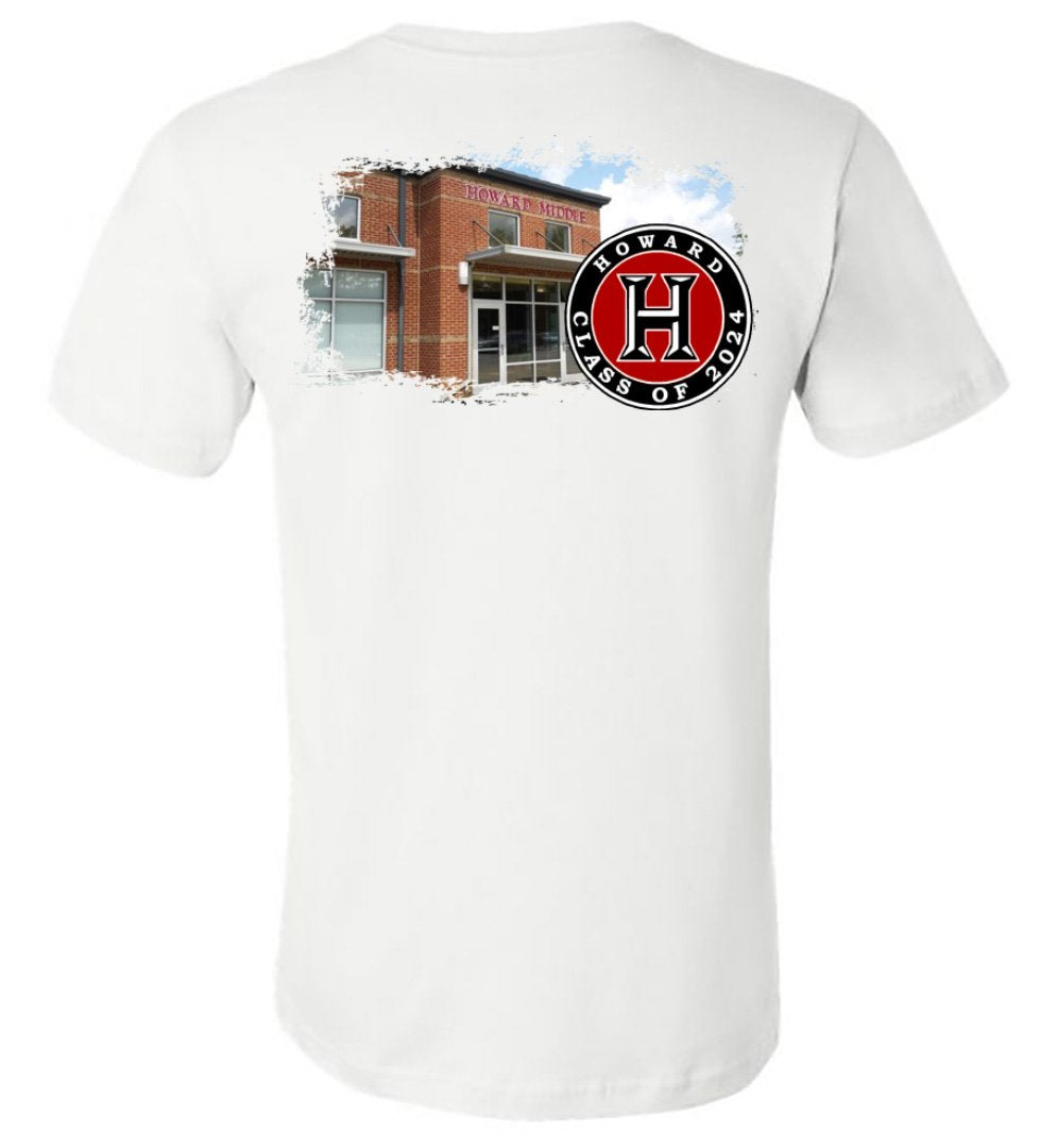 Howard - School Picture (Class of 2024) - White (Tee/Hoodie/Sweatshirt) - Southern Grace Creations
