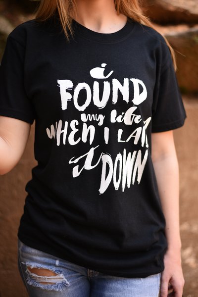 "I FOUND MY LIFE WHEN I LAID IT DOWN" - Southern Grace Creations
