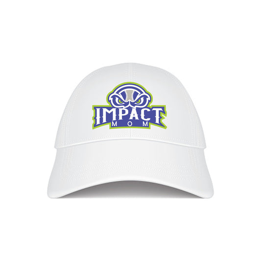 Impact - Impact Mom Logo - White Non-Structured Cap - Southern Grace Creations