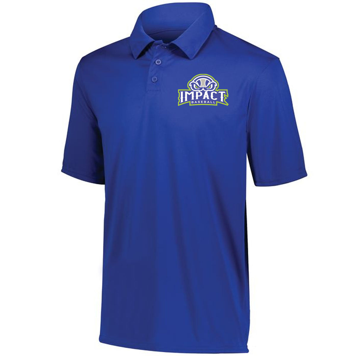 Impact - Varsity Vital Drifit Polo (5017) - Royal - Southern Grace Creations