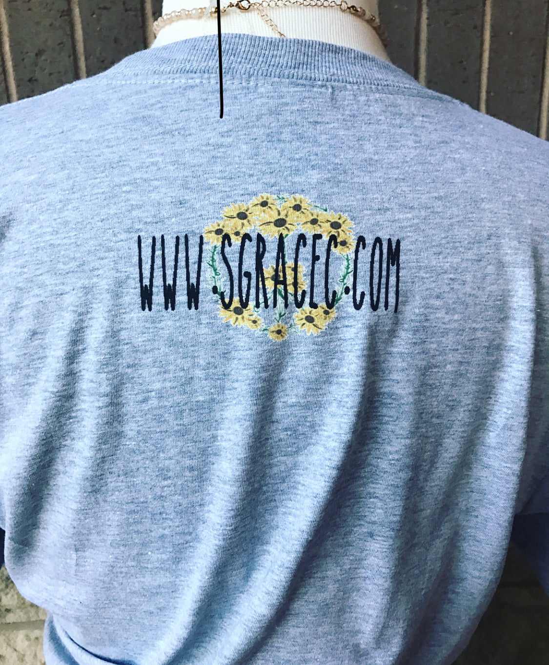 Isaiah 40:6-8 - Sport Grey Short Sleeve Tee - Southern Grace Creations