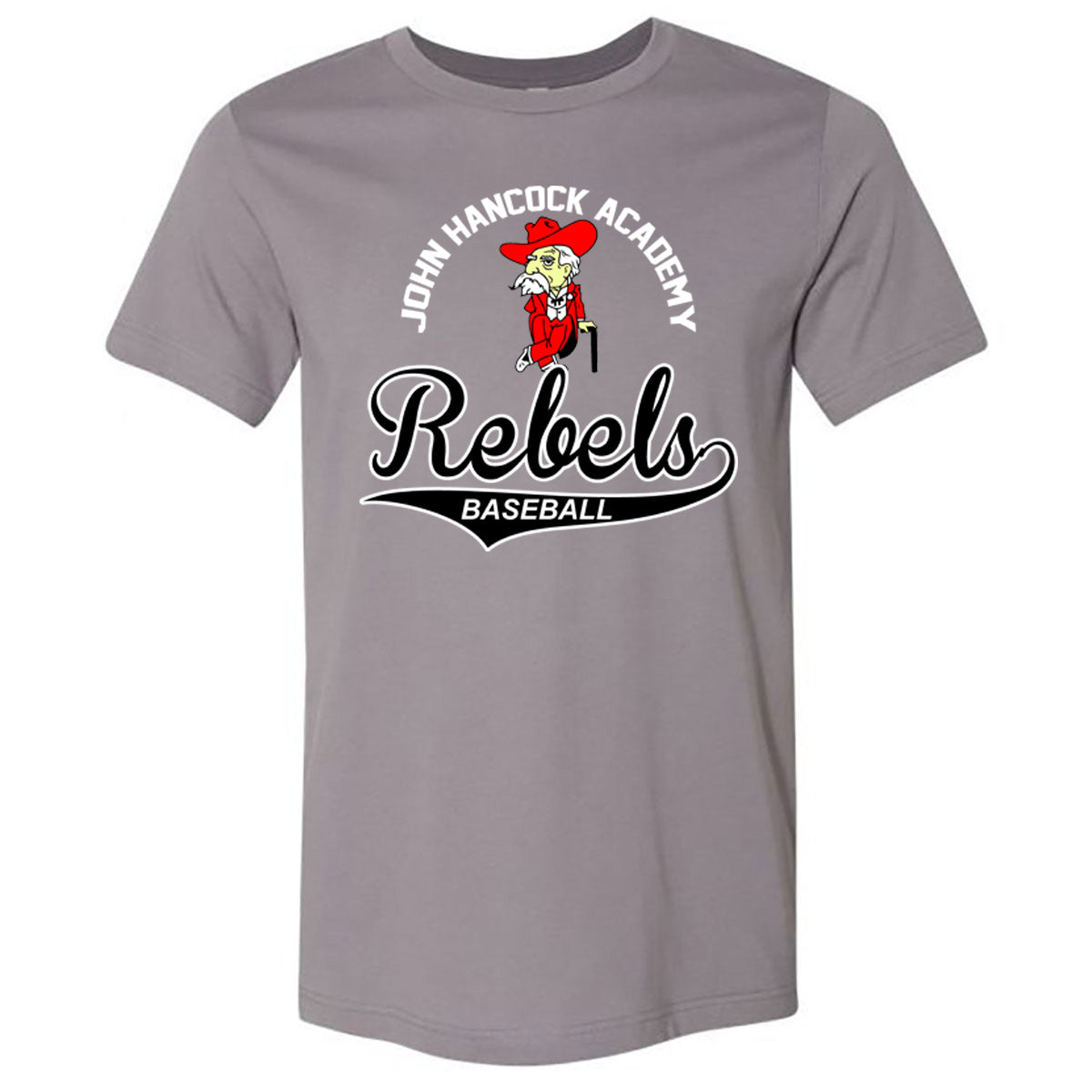 John Hancock - John Hancock Academy Rebels Baseball - Storm (Tee/Hoodie/Sweatshirt) - Southern Grace Creations