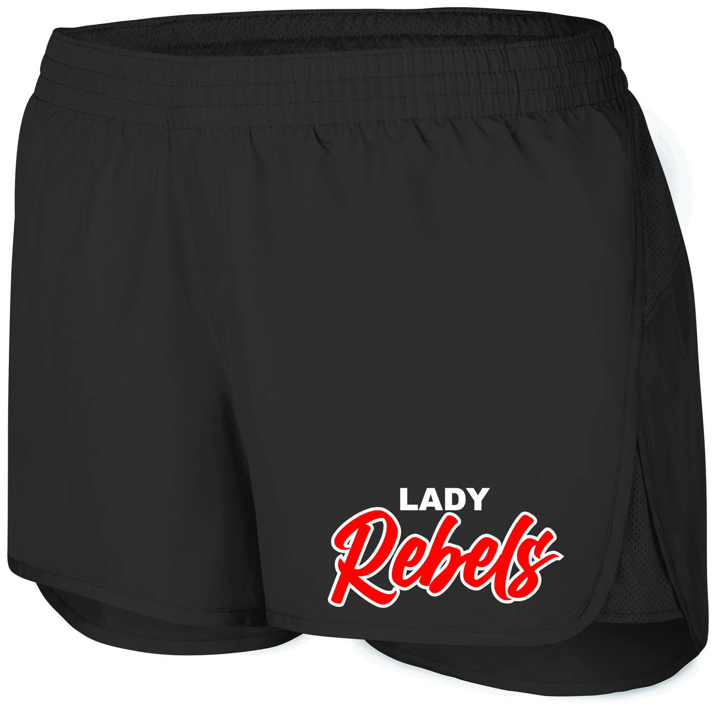 John Hancock - Lady Rebels Wayfarer Shorts - Black (2430/2431) - Southern Grace Creations