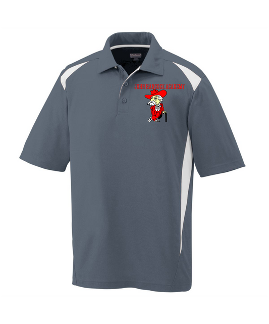 John Hancock - Rebel Mascot Polo - Graphite (5012/5013) - Southern Grace Creations