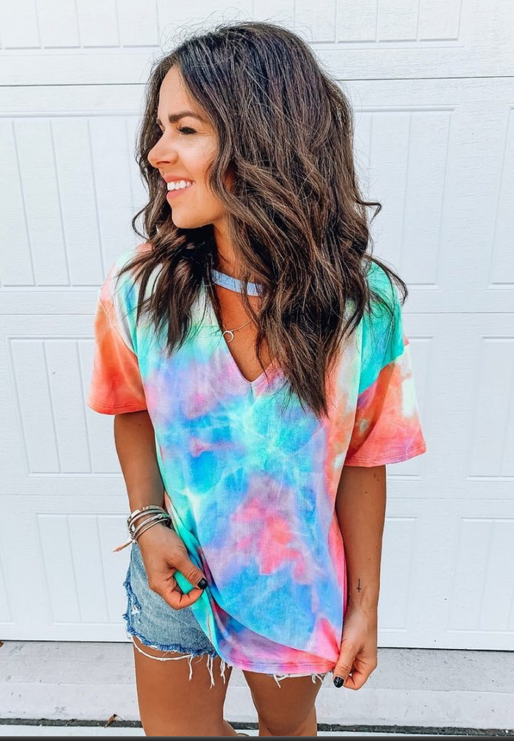 Life is Beautiful Top - Multicolor - Southern Grace Creations