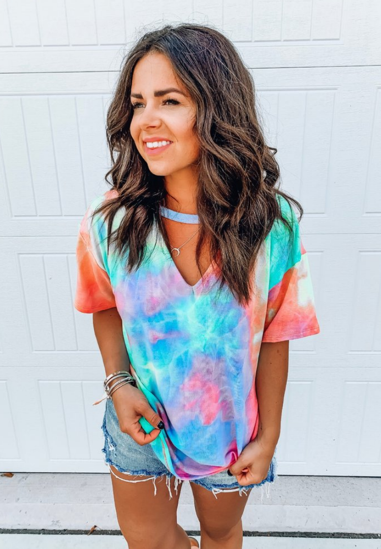 Life is Beautiful Top - Multicolor - Southern Grace Creations