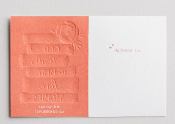 Love - My Favorite Is Us Card - Southern Grace Creations