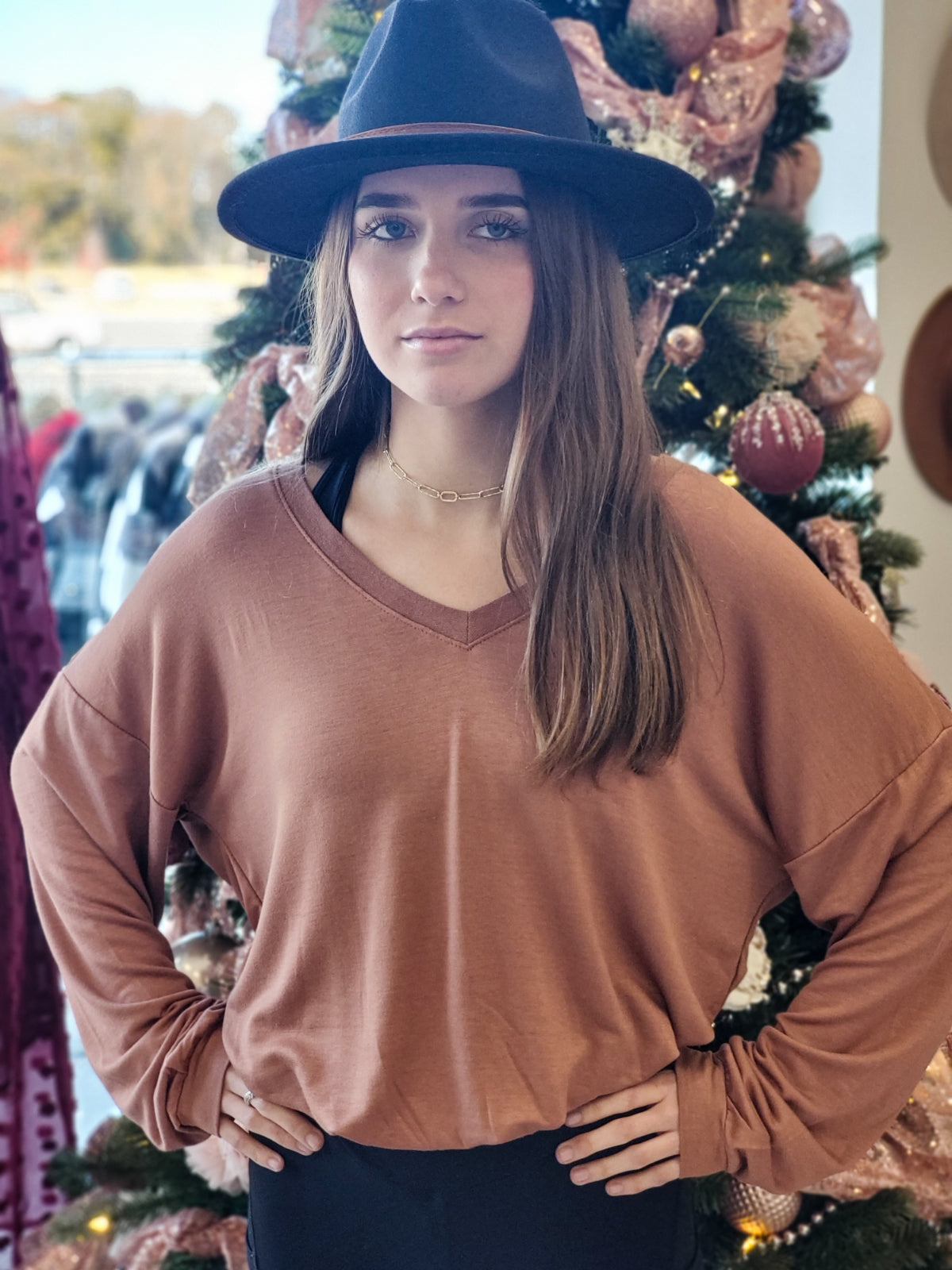 Loving Life Bodysuit-Brown - Southern Grace Creations
