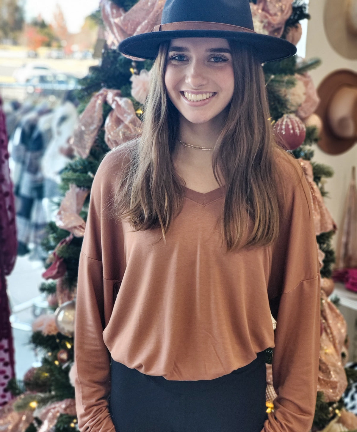 Loving Life Bodysuit-Brown - Southern Grace Creations