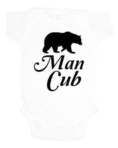 Man Cub Onesie - Southern Grace Creations