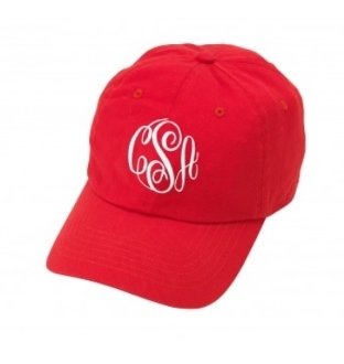 Monogrammed Hat - Southern Grace Creations