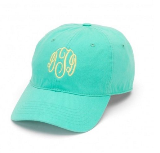 Monogrammed Hat - Southern Grace Creations