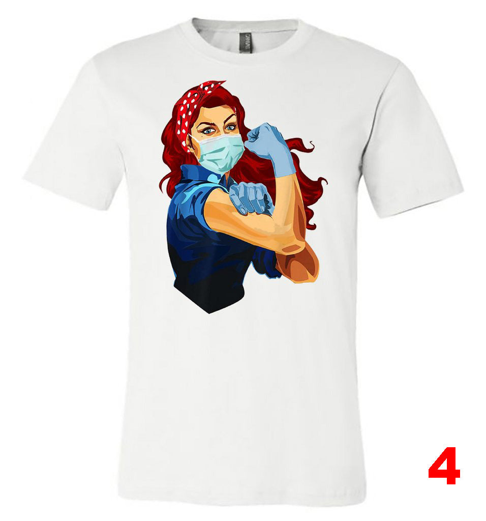 Nurse Power - White Short-Sleeve Tee - Southern Grace Creations