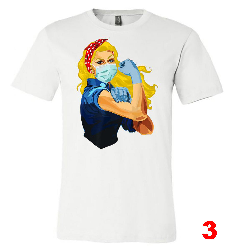 Nurse Power - White Short-Sleeve Tee - Southern Grace Creations
