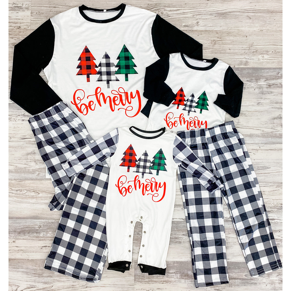 Oh Christmas Tree Oh Christmas Tree Pajama Set - Adult, Youth, & Baby - Southern Grace Creations