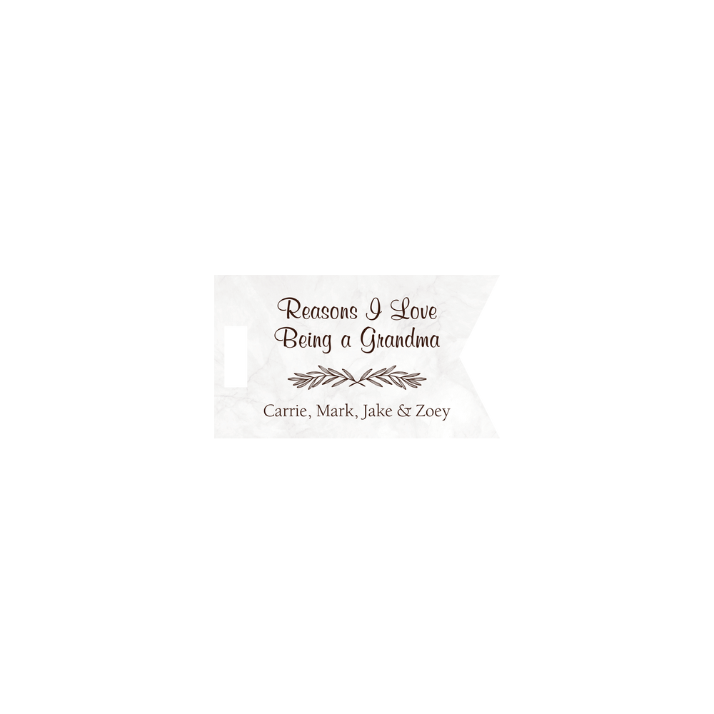 PERSONALIZED BANNER KEY CHAIN - Southern Grace Creations