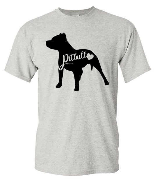 PITBULL TEE - ASH SHORT-SLEEVE - Southern Grace Creations