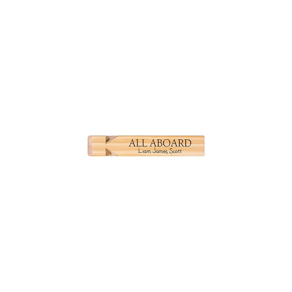 Personalized Train Whistle (Engravable) - Southern Grace Creations