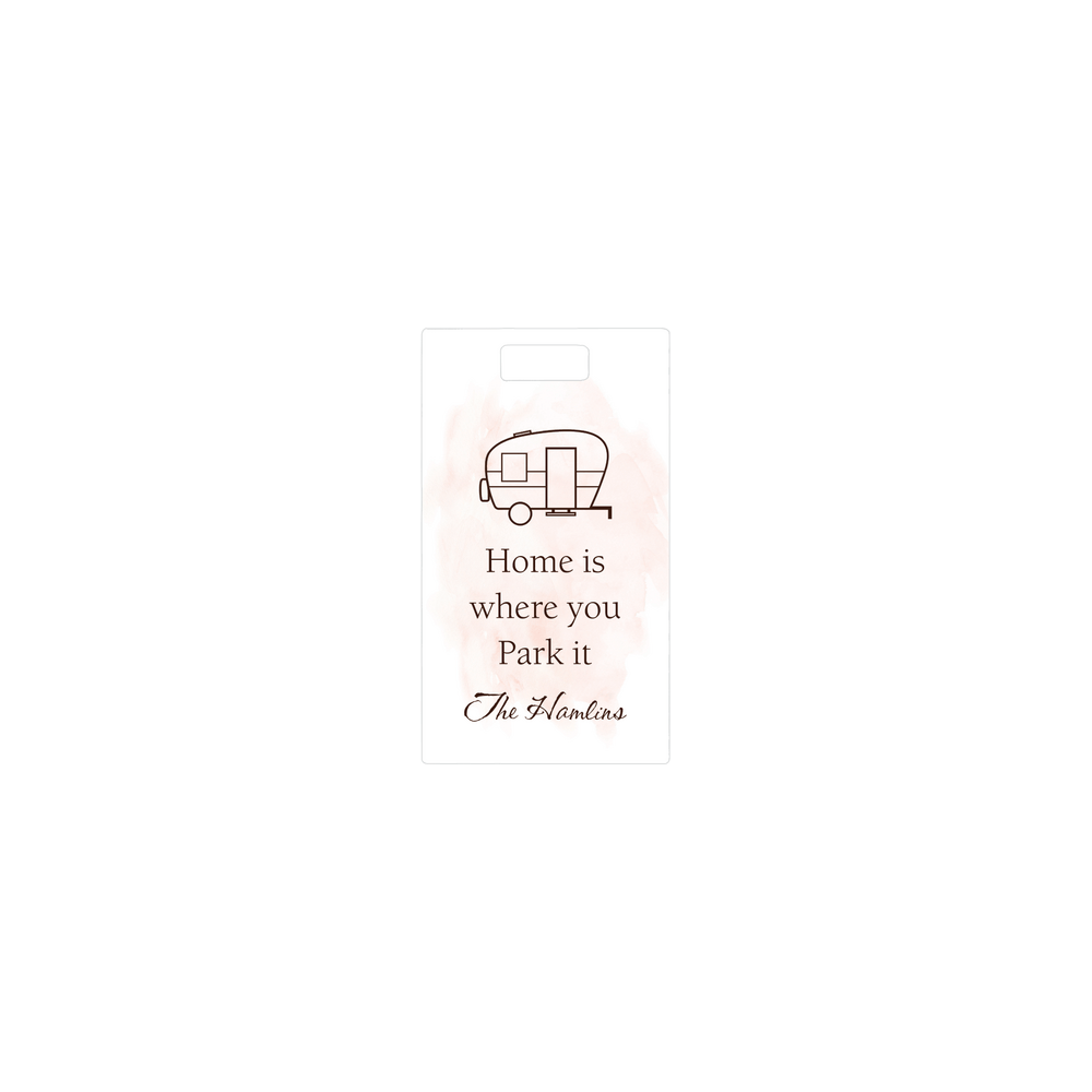 Personalized Watercolor Key Chain (Engravable) - Southern Grace Creations