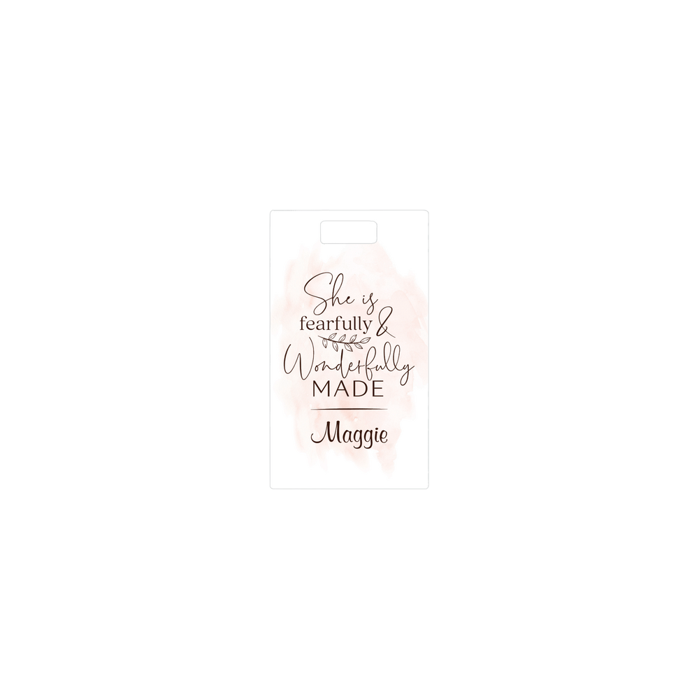 Personalized Watercolor Key Chain (Engravable) - Southern Grace Creations