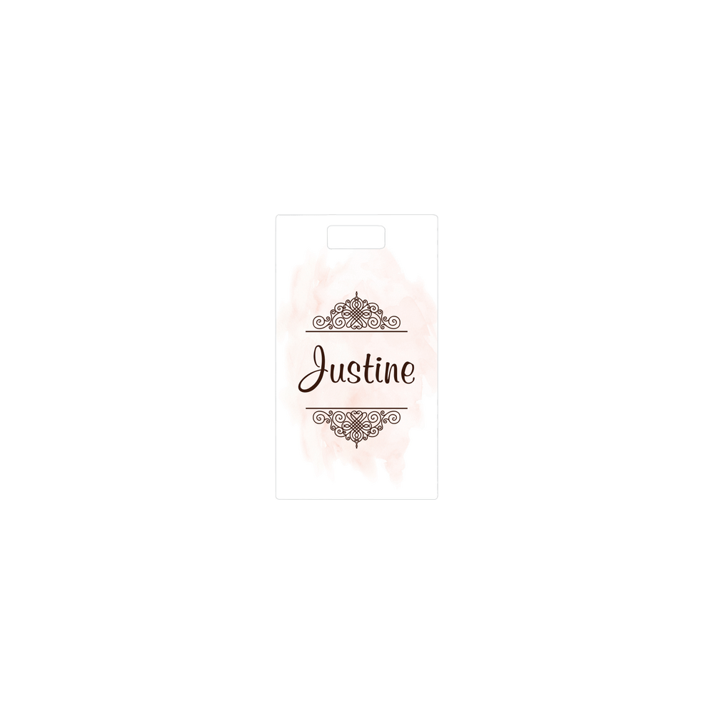 Personalized Watercolor Key Chain (Engravable) - Southern Grace Creations