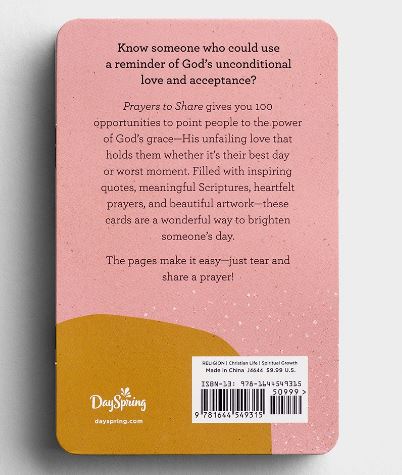 Prayers to Share: 100 Pass-Along Notes for Grace - Southern Grace Creations