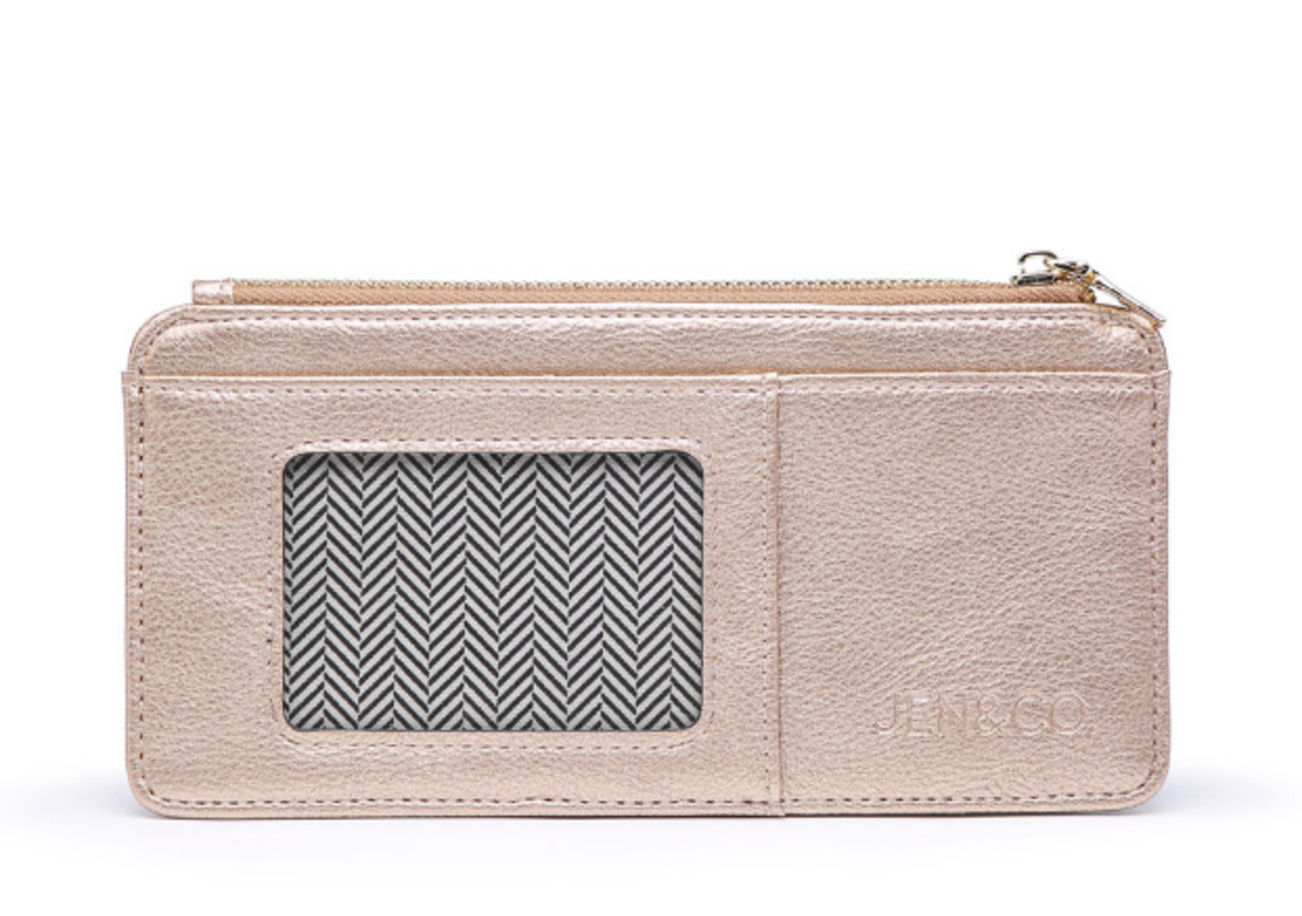 Python Tan Snake Slim Wallet - Southern Grace Creations