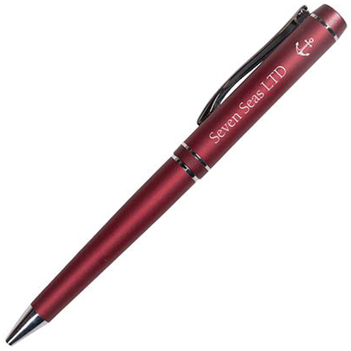 RED METAL PEN - ENGRAVABLE - Southern Grace Creations