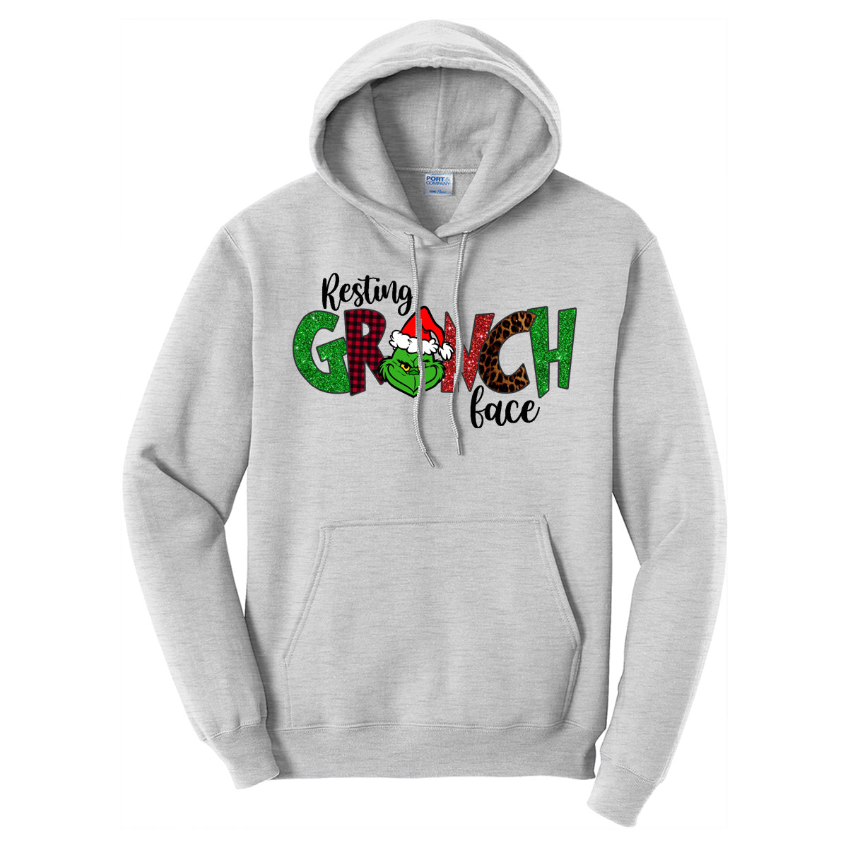 Resting Grinch Face Tee - Southern Grace Creations