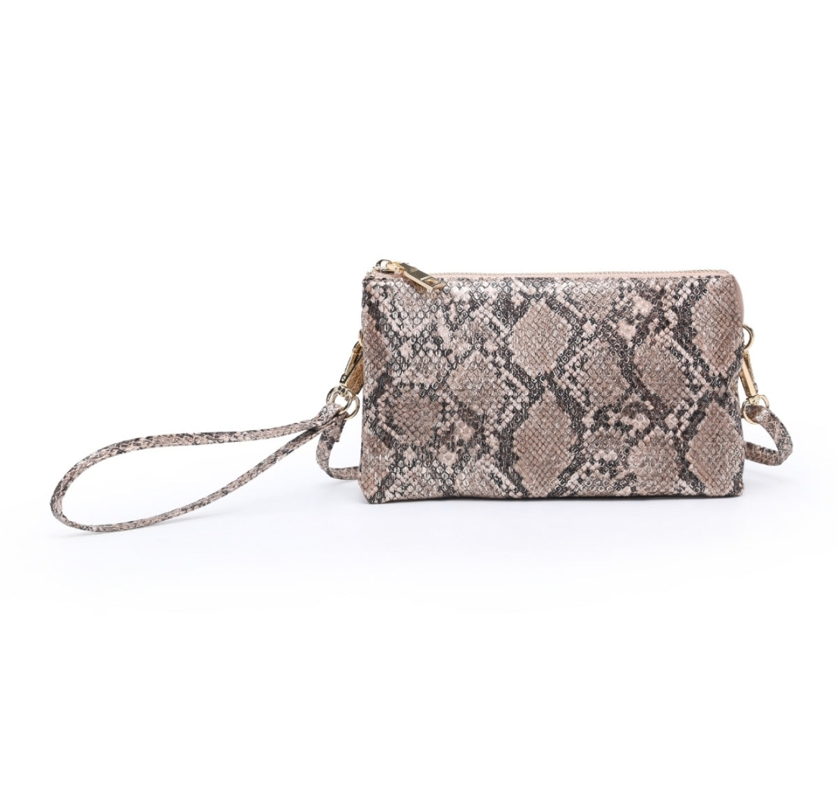 Riley Monogrammable Crossbody-Bronze - Southern Grace Creations