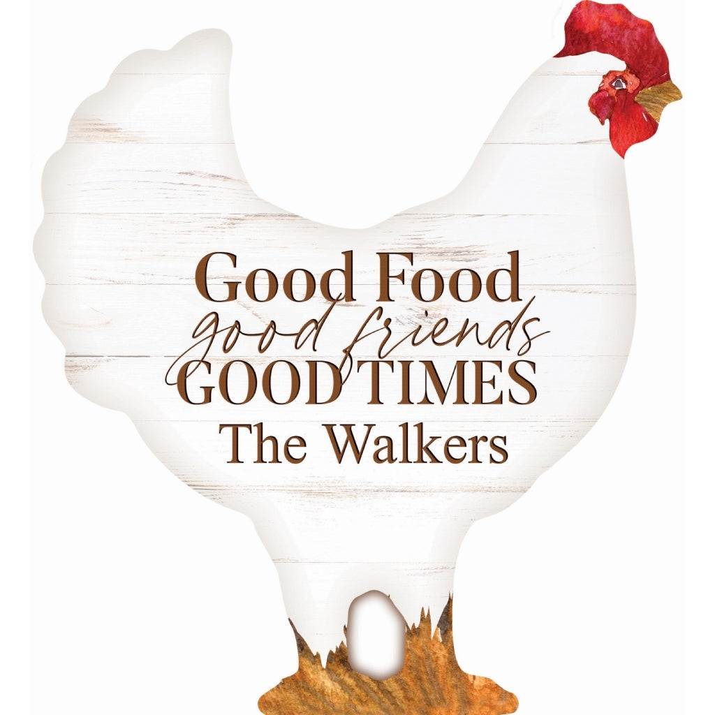 Rooster Sign (Engravable) - Southern Grace Creations