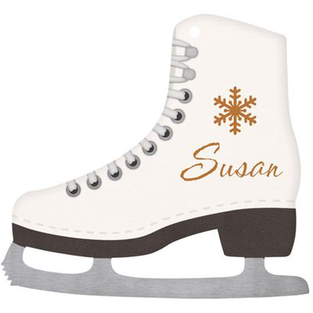SKATE ORNAMENT- ENGRAVABLE - Southern Grace Creations