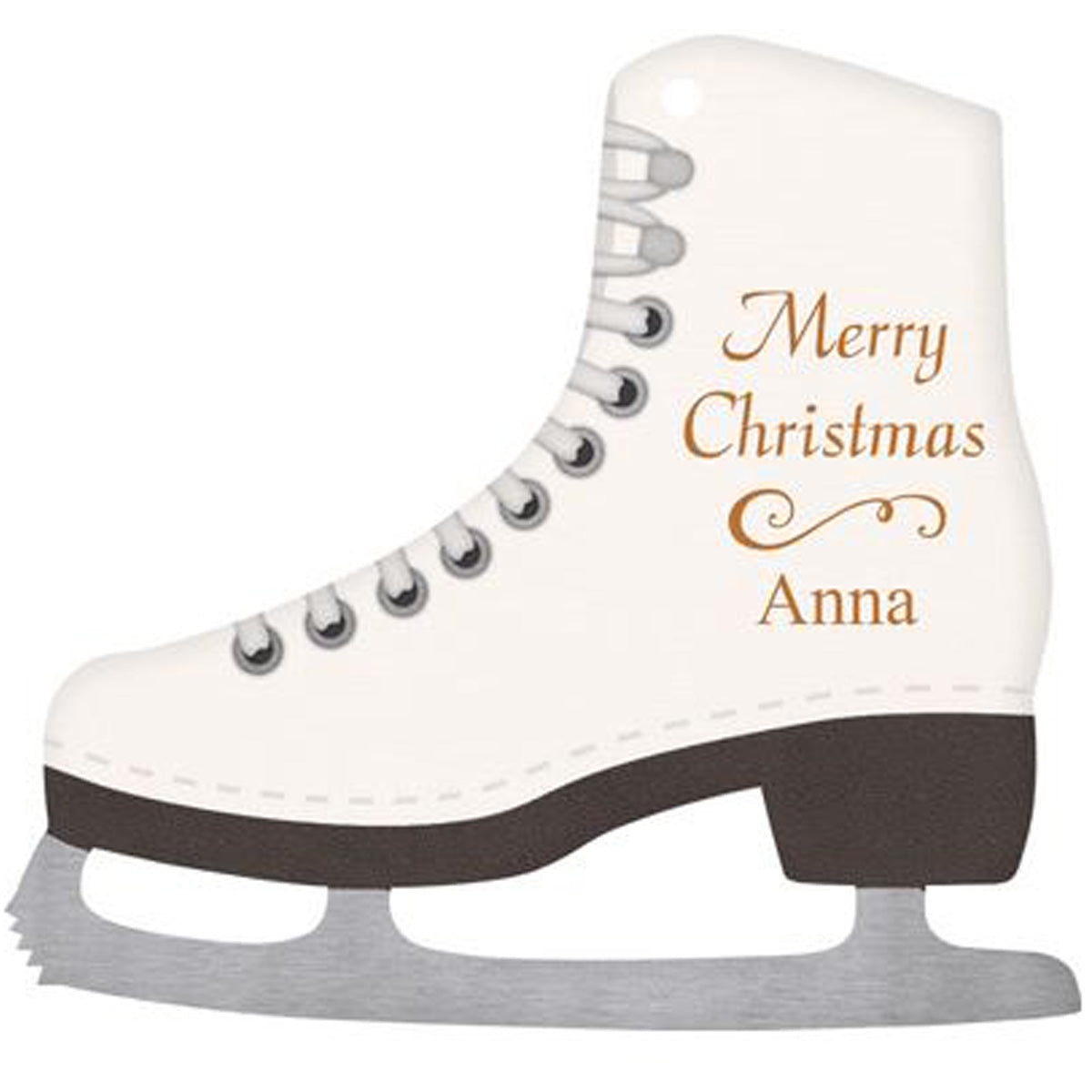 SKATE ORNAMENT- ENGRAVABLE - Southern Grace Creations