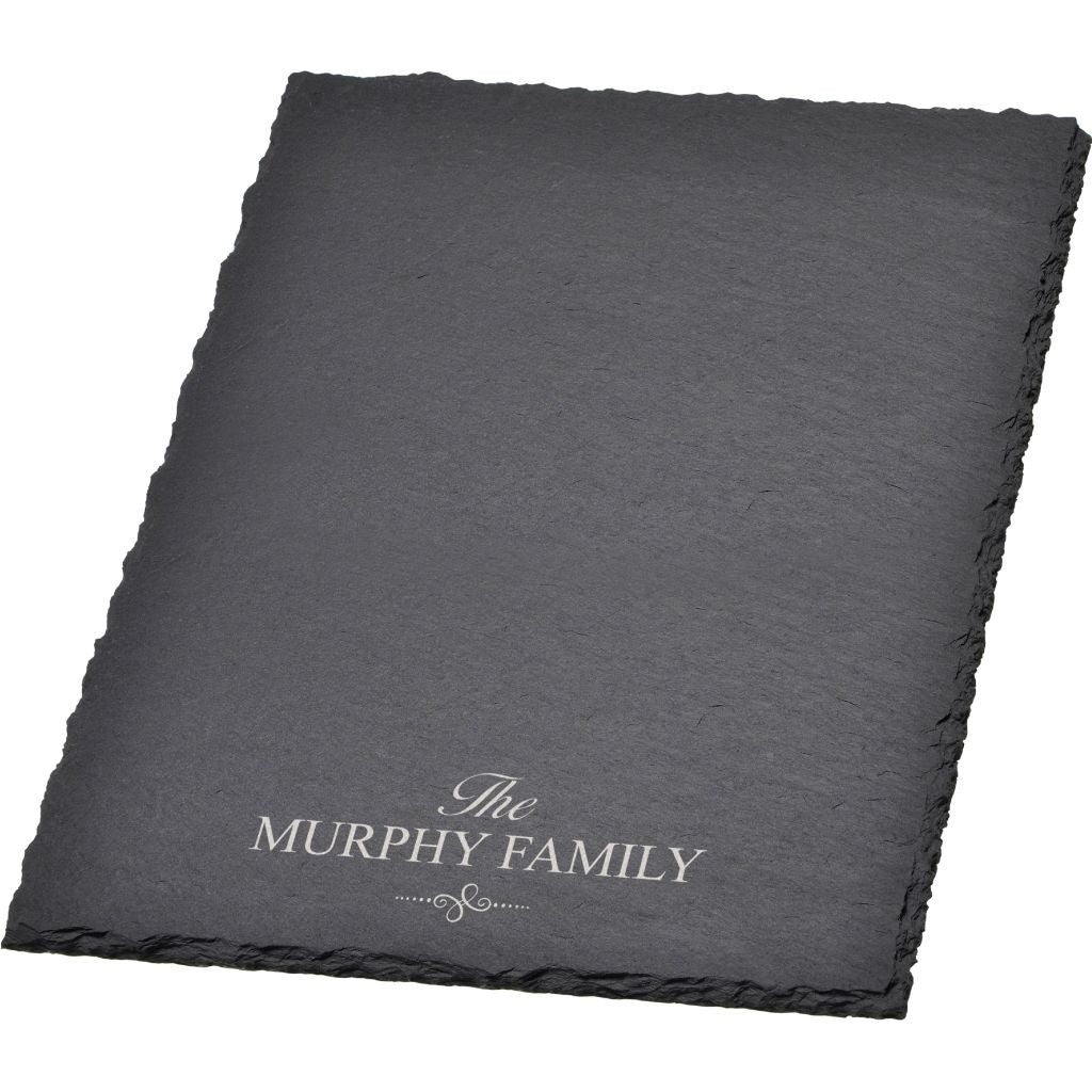 SLATE CHEESE BOARD - Engravable (ZNHC0100) - Southern Grace Creations