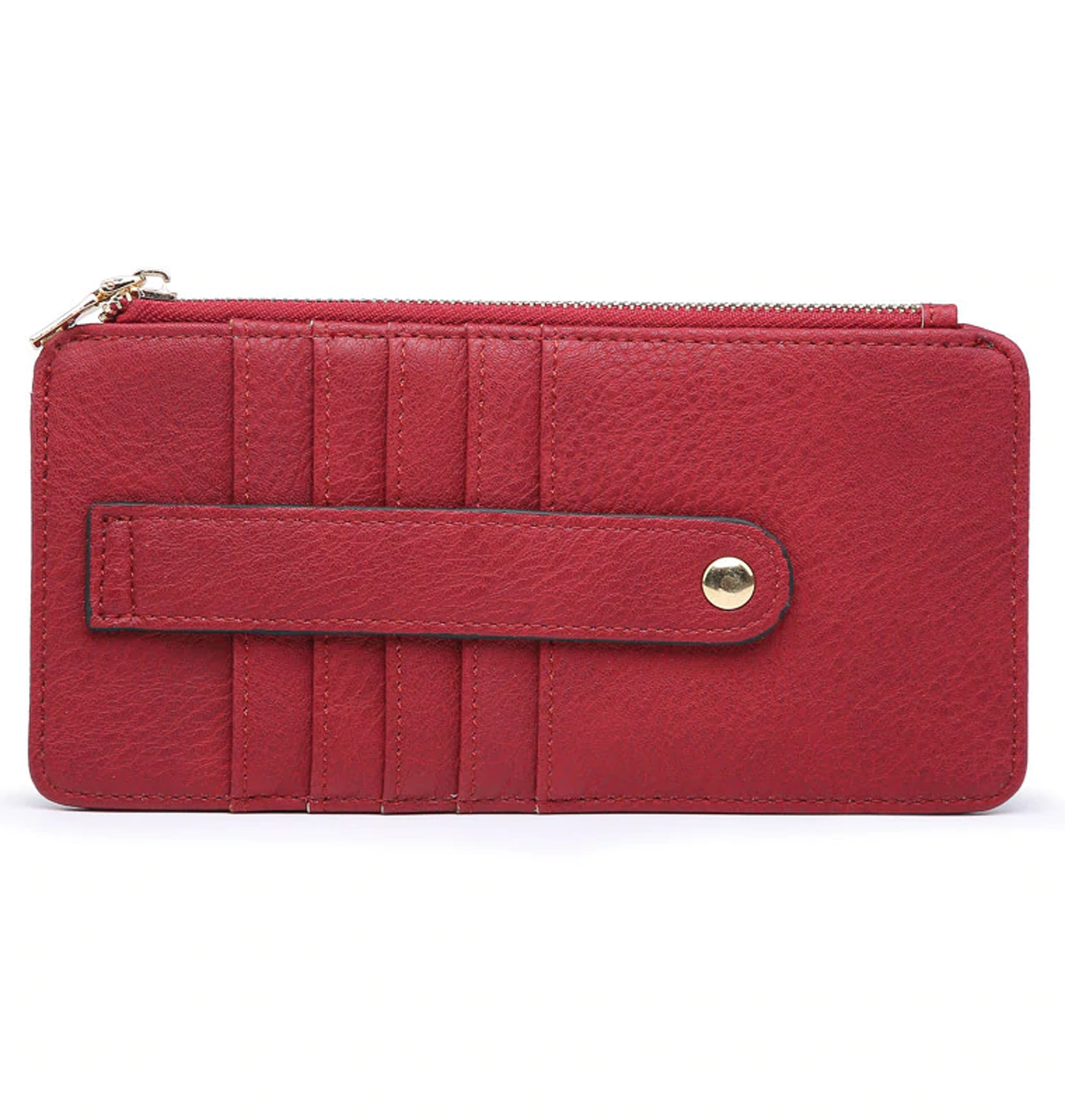 Saige Slim Wallet - Wine - Southern Grace Creations