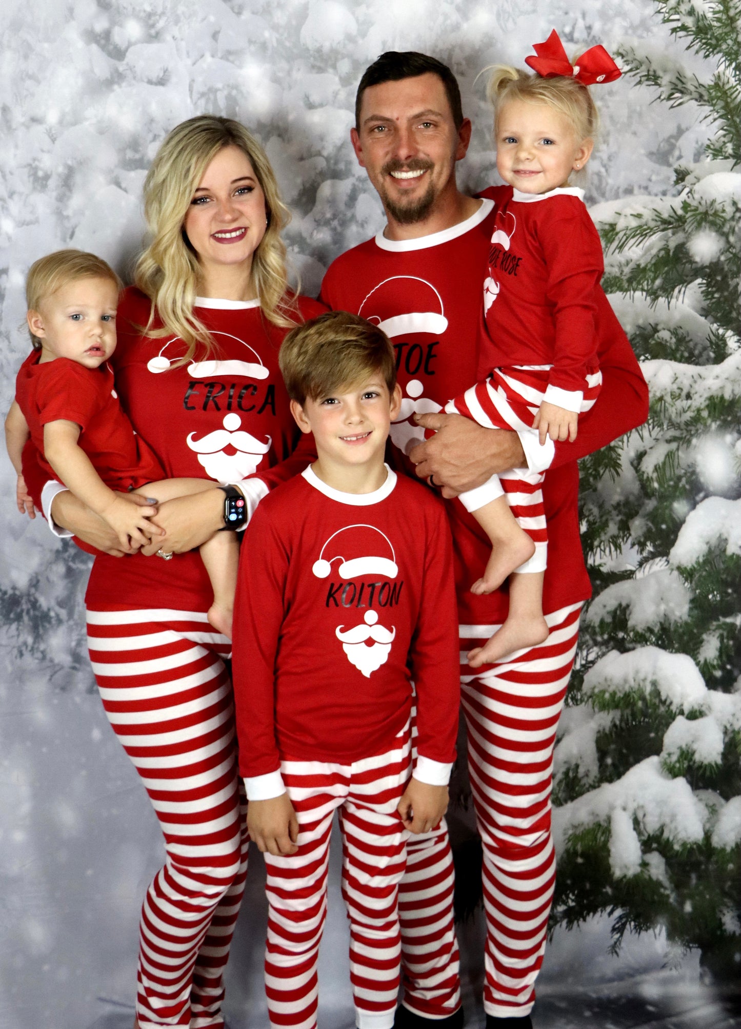 Santa Claus is Coming to Town Pajama Set - Adult & Youth - Southern Grace Creations