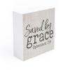 Saved By Grace Word Block - Southern Grace Creations